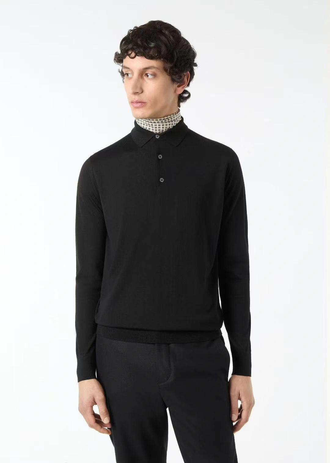 wg.luxury-- 8oro Pi191 Polo cashmere 2colour item: E-F140J1216-2H